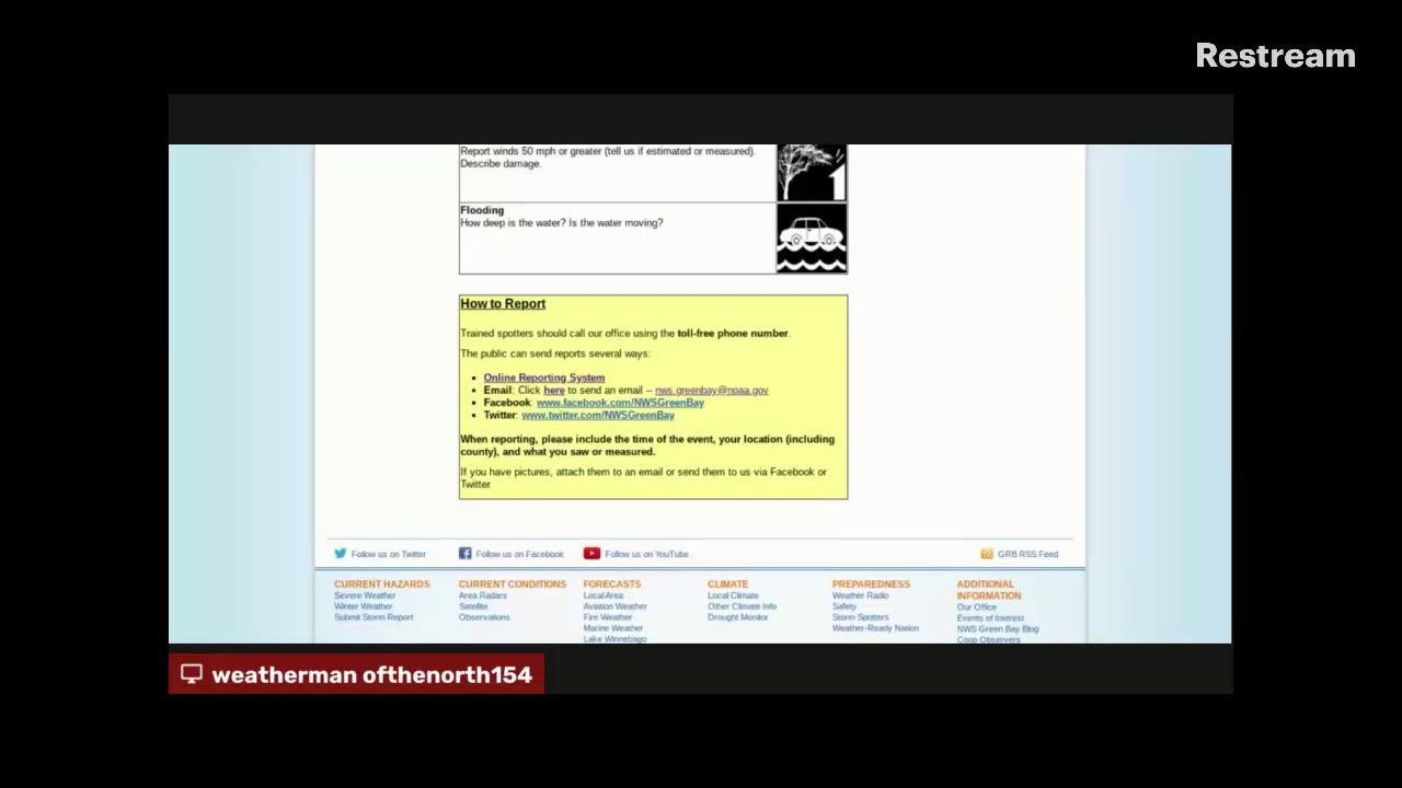 How To Report Wind Damage to The National Weather Service