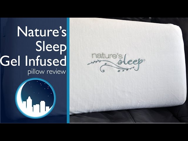 Sleep Gel Inf Memory Foam Pillow