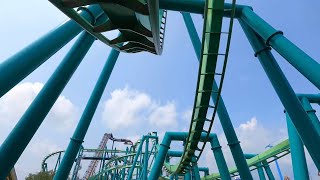 Raptor 4K POV Front Row || Cedar Point