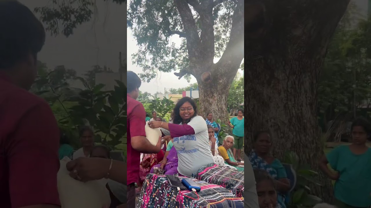 Every month first Sunday groceries distribution program our trust 👬✅ 