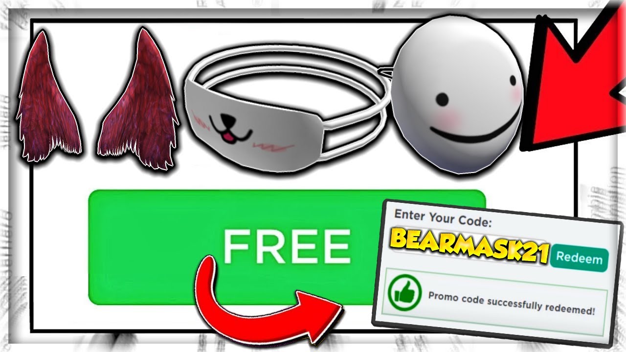 *5 NEW Code!* ALL PROMO CODES for FREE Hats and Robux ! (Roblox