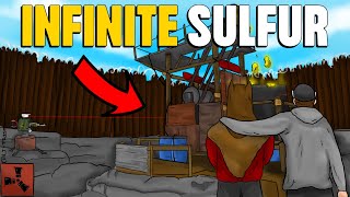 I Walled in the most OP monument in Rust… Ft Bluebubs