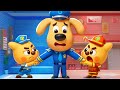 ラブール警部🔍ダンボールワールド★お仕事チャレンジ | 新エピソード | 赤ちゃんが喜ぶアニメ | 動画 | ベビーバス| BabyBus