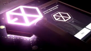 EXO VERSION 2 OFFICIAL LIGHTSTICK ( Tutorial/Set up)