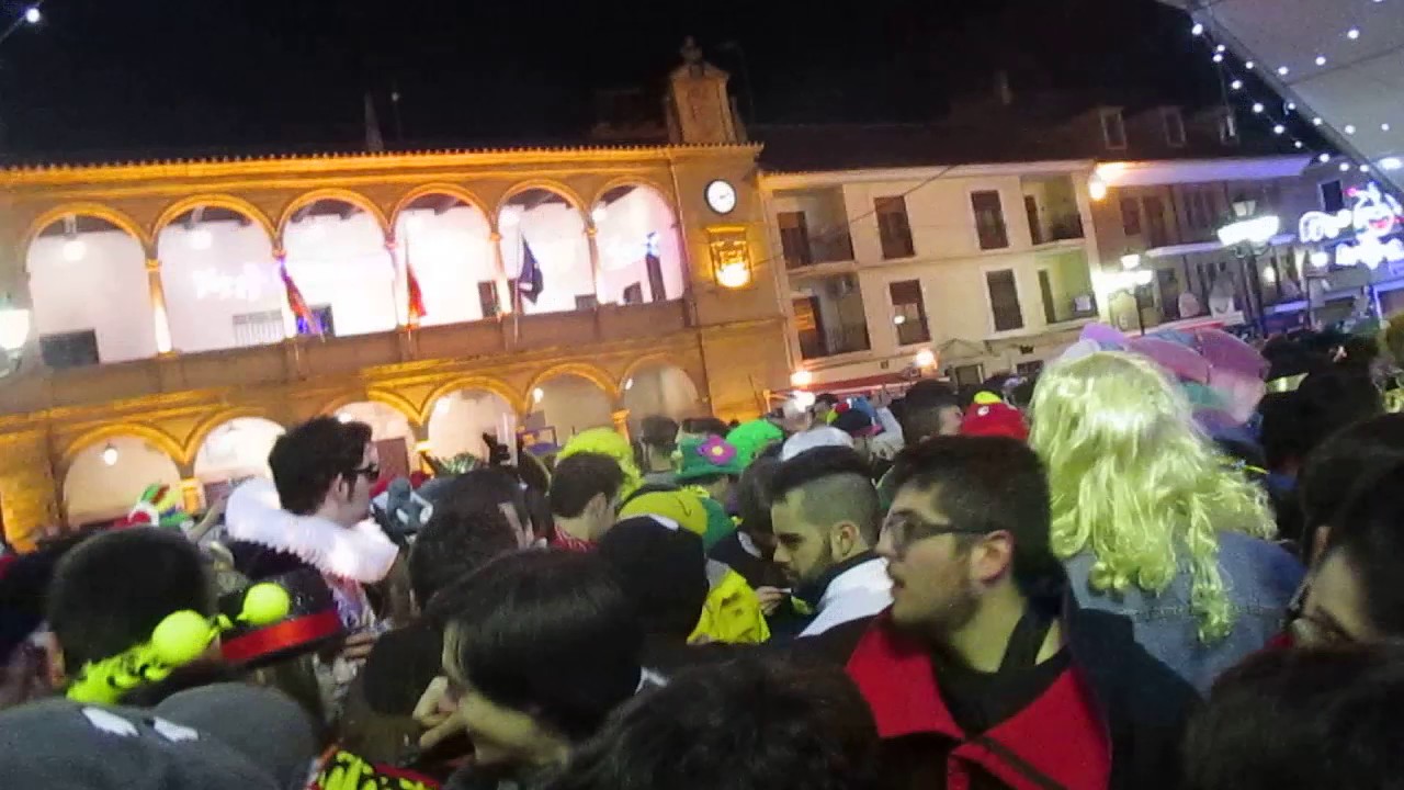 Carnaval Villarrobledo 2017, carpa segundo sábado.