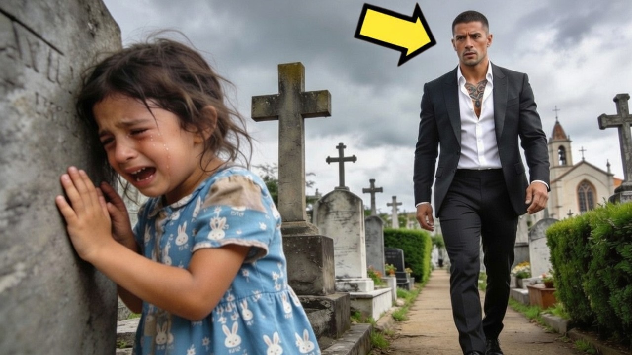 AL VISITAR LA TUMBA DE SU HIJA, EL JEFE DE LA MAFIA SE QUEDA PARALIZADO AL OÍR QUE UN NIÑO LO LLAMA!