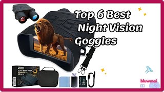 🌚🦅 TOP 6 Best Night Vision Goggles on Amazon Binoculars ✅[Quality/Price/Good]