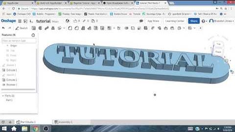 OnShape Beginner Tutorial (TURN ON SUBTITLES)