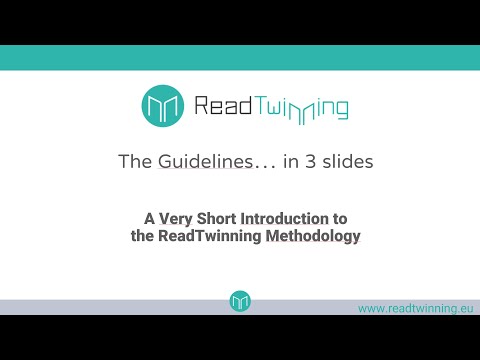 Presentation of the Guidelines of the ReadTwinning Project