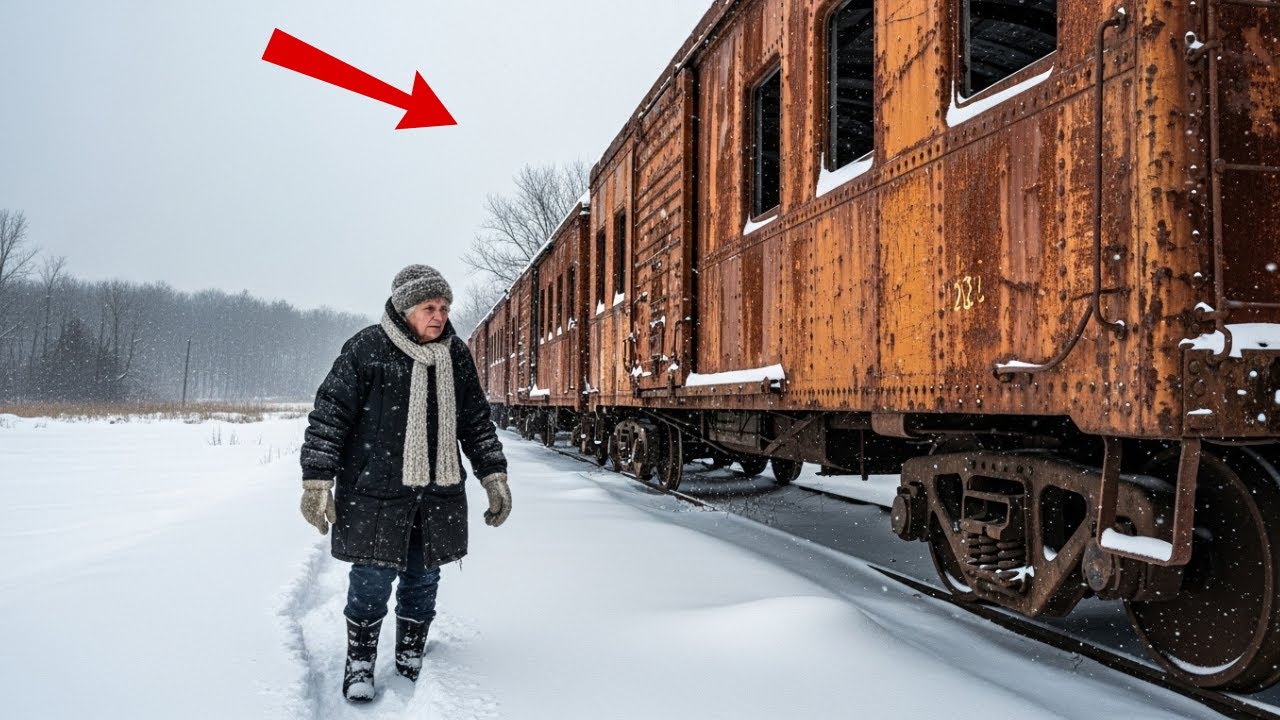 Thrown out at -20°F — An Elderly Woman Built a Shelter Inside a Forgotten Wagon and Saved Lives