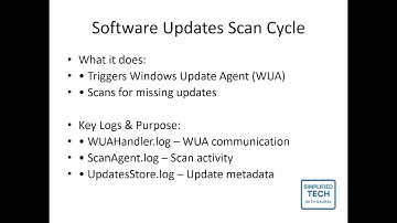 SCCM Theory – Part 6 :SCCM Client Actions & Logs Explained – Install, Update & Status Reporting