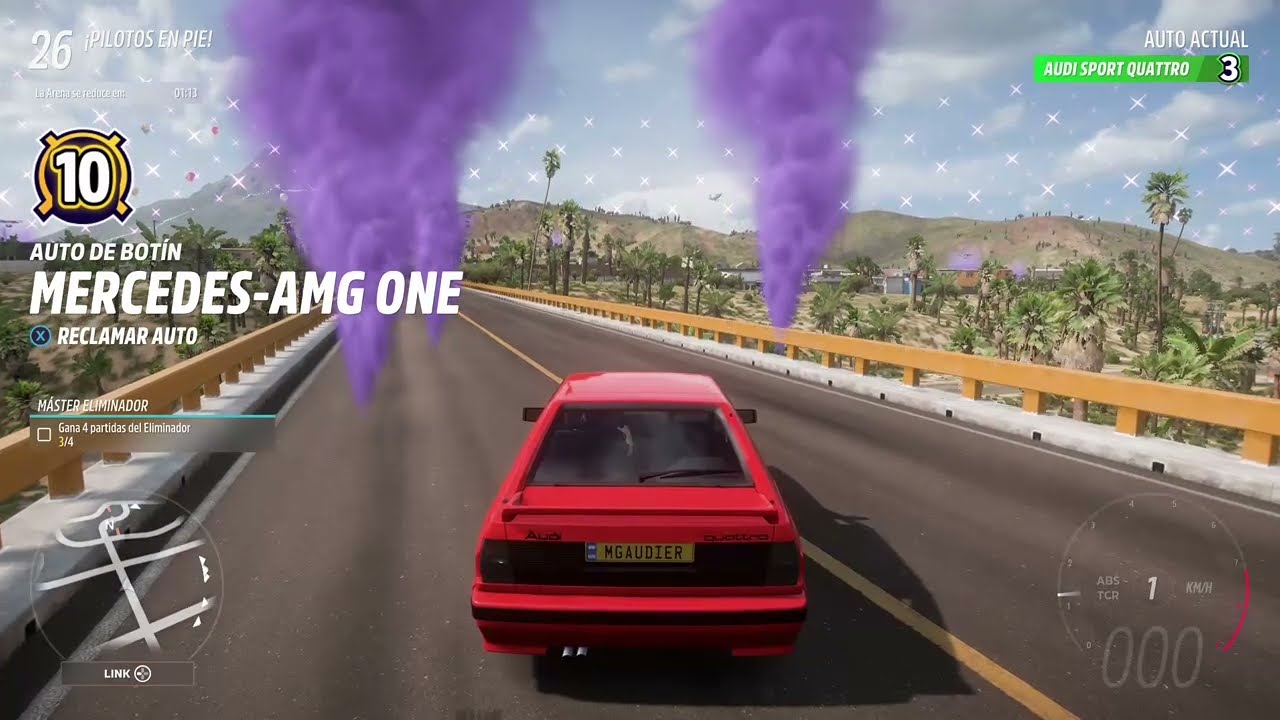 Taking a good drop on the eliminator FH5- Mercedes Benz AMG ONE