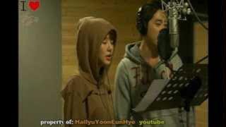 Yoon Eun Hye 윤은혜 & Kang Ji Hwan [Lie To Me 'Lovin Ice Cream'] Recording Studio
