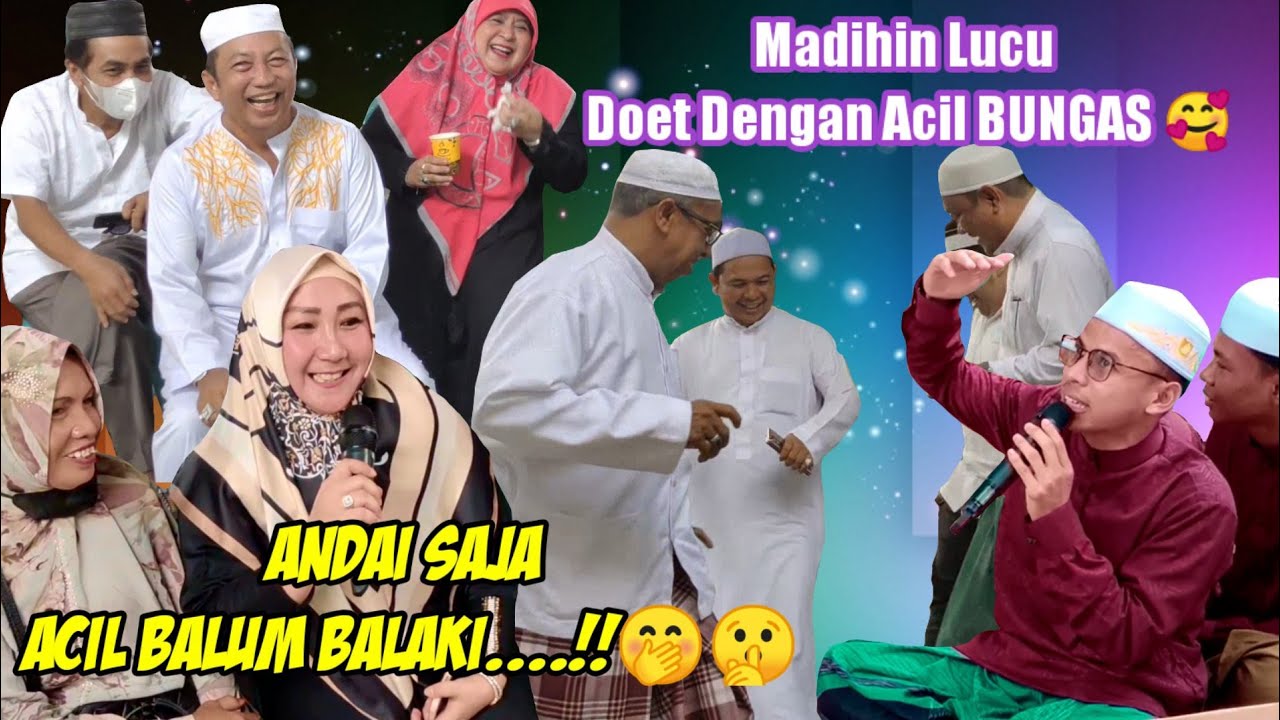 Madihin Lucu Bersama Acil Bungas_Silaturahim BERSAMA Guru Noval_Di Tempat Pa H.DONNY, Kandangan,HSS