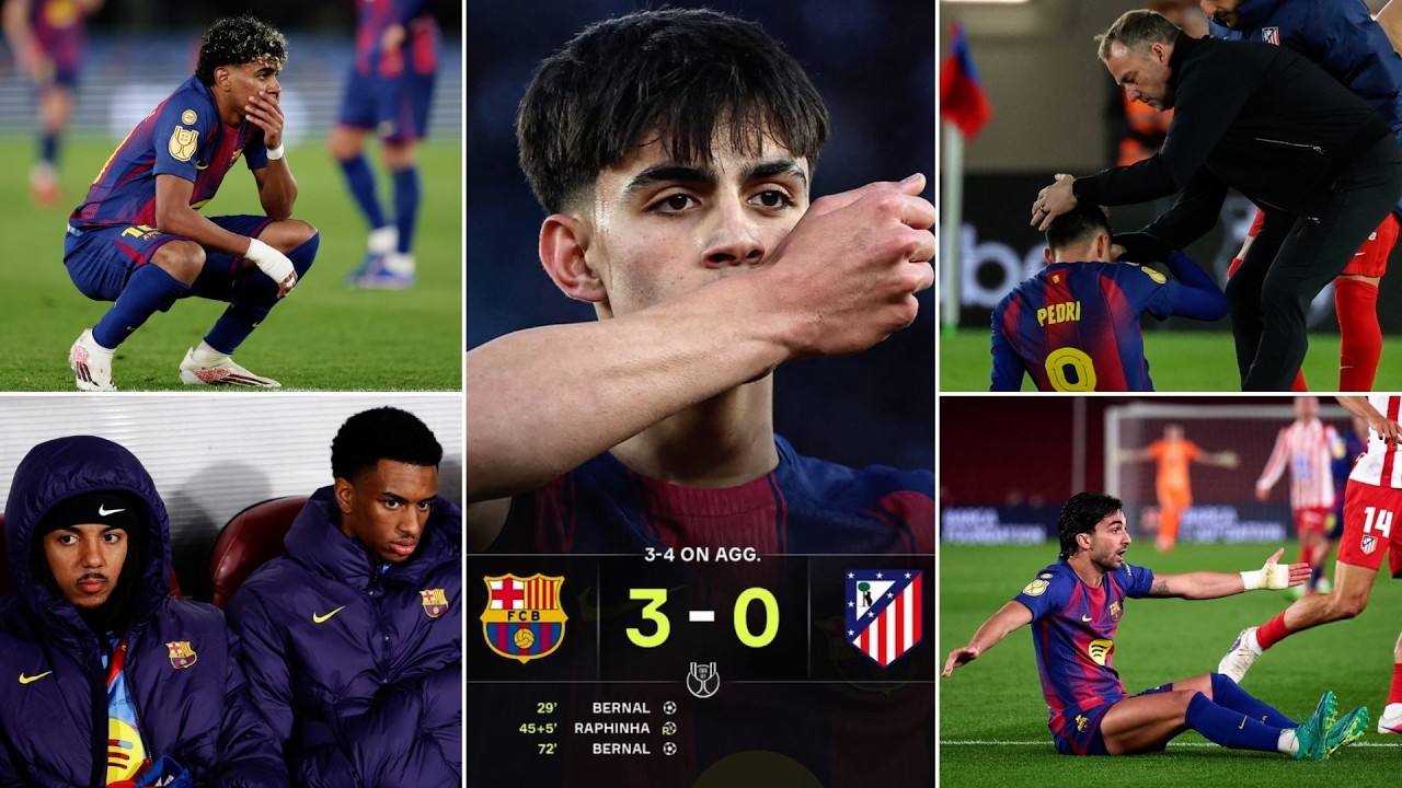 BARCELONA 3-0 ATLETICO MADRID - BEST PERFORMANCE OF THE SEASON? - FLICK REACTS - INJURIES & FERRAN..