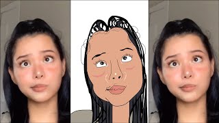 Pop Drawing Meme Bella Poarch - M To The B Ruby Fun