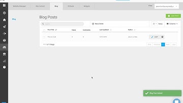 How to post a blog to my KVCore website