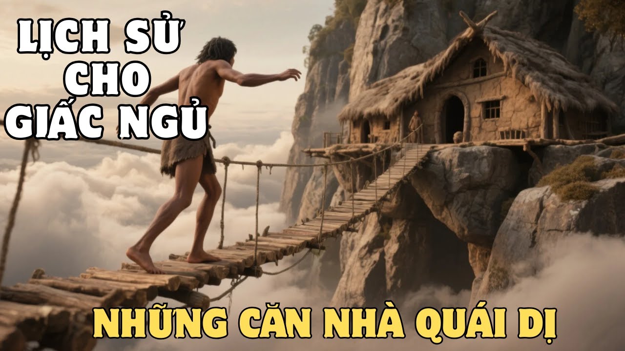 Ngôi làng treo giữa vách núi ở Trung Hoa cổ đại | Lịch Sử Thư Giãn Dễ Ngủ