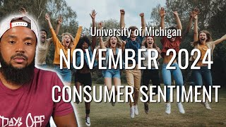 November 2024 University of Michigan Consumer Seniment Survey Review