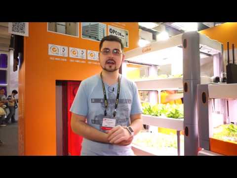 Mobilegeeks.de:Opcom farm cube  hydroponic farming at home English