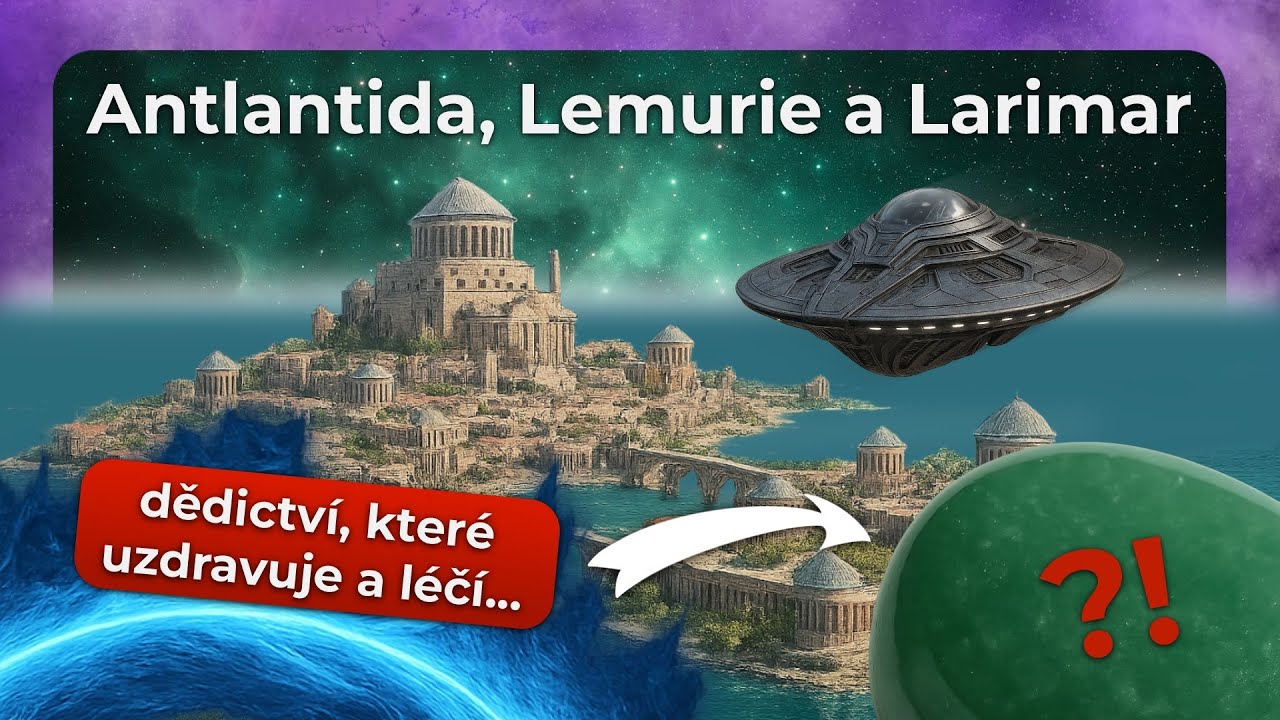 Atlantida, Lemurie a Larimar - kámen, který uzdravuje [Anael a Sueneé]
