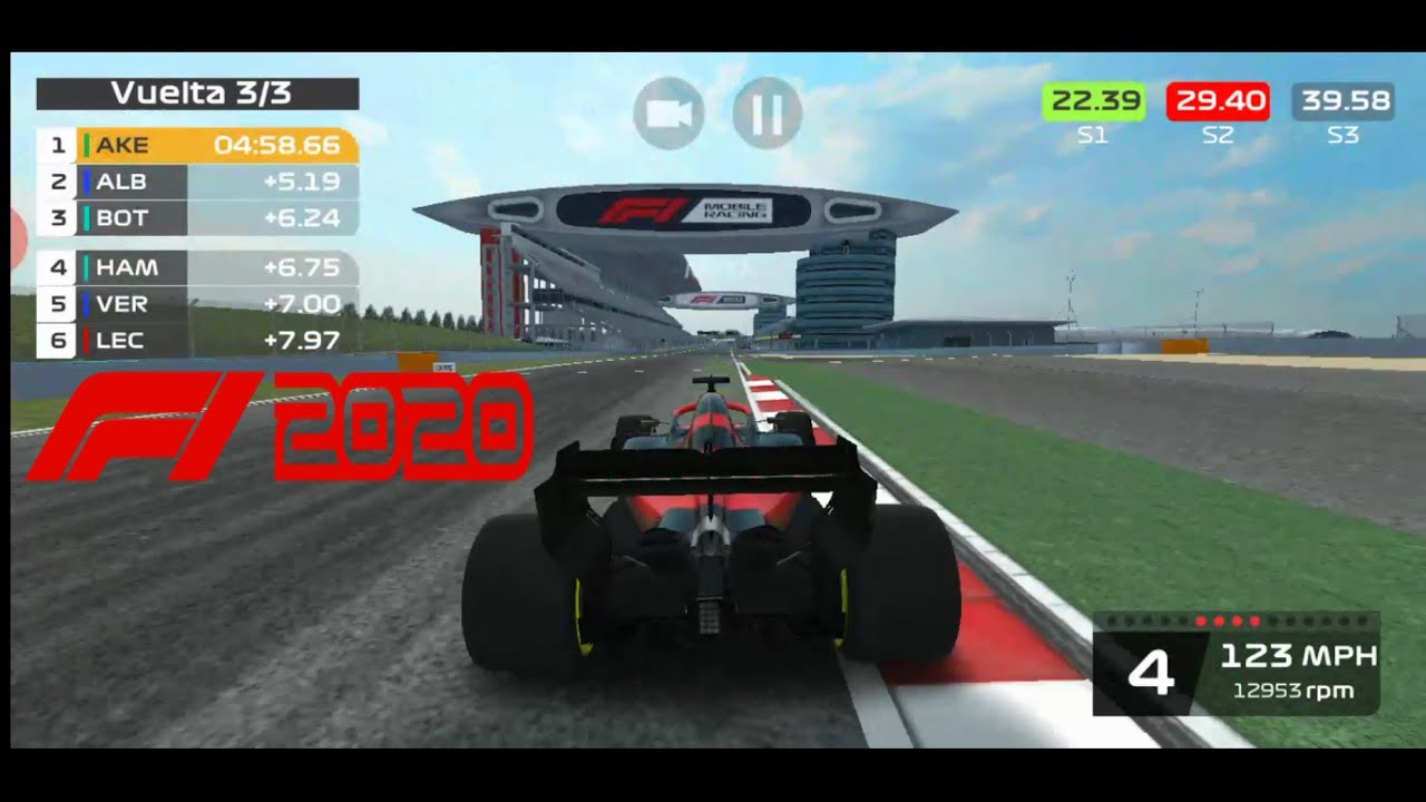 F1 MOBILE RACING GAMEPLAY SHANGAI, CAR RACE / ALGO EN LA