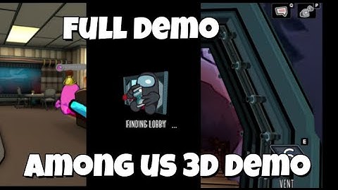 Among Us 3D - First Gameplay (DEMO VERSION) - PC