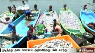 Fishermen in Cuddalore return with a huge catch after the 45 day ban screenshot 5