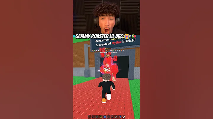 SAMMY ROASTED LIL BRO😭💀#roblox #stealabrainrot