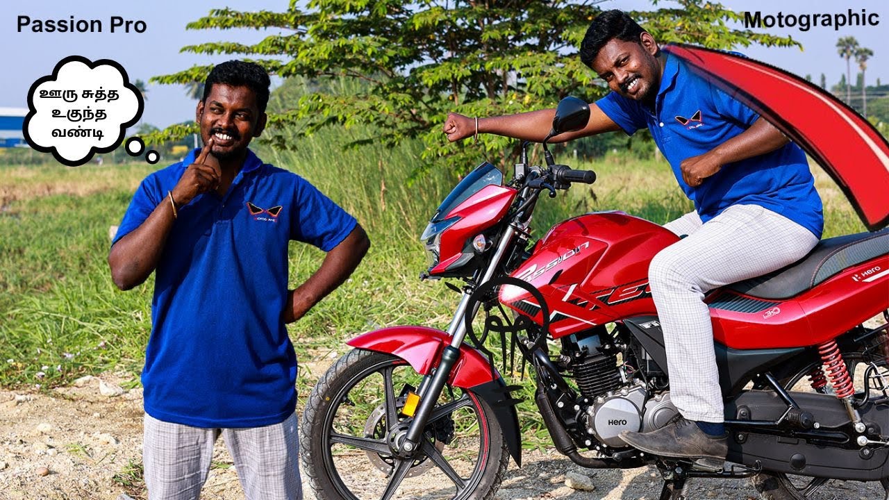 Motographic Hero Passion Pro Xtec Mileage Bike | Tamil Review | Motographic - YouTube