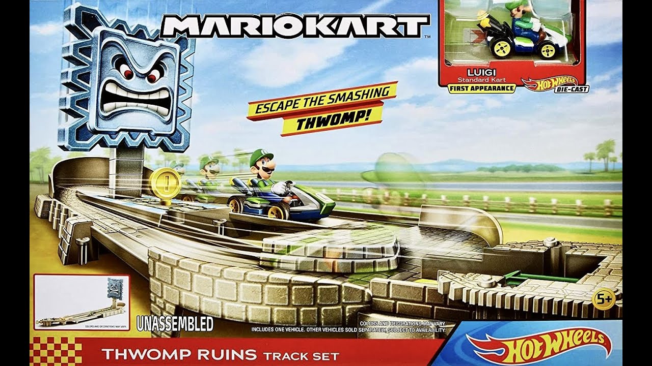 Mario Kart Hot Wheels Thwomp Ruins YouTube