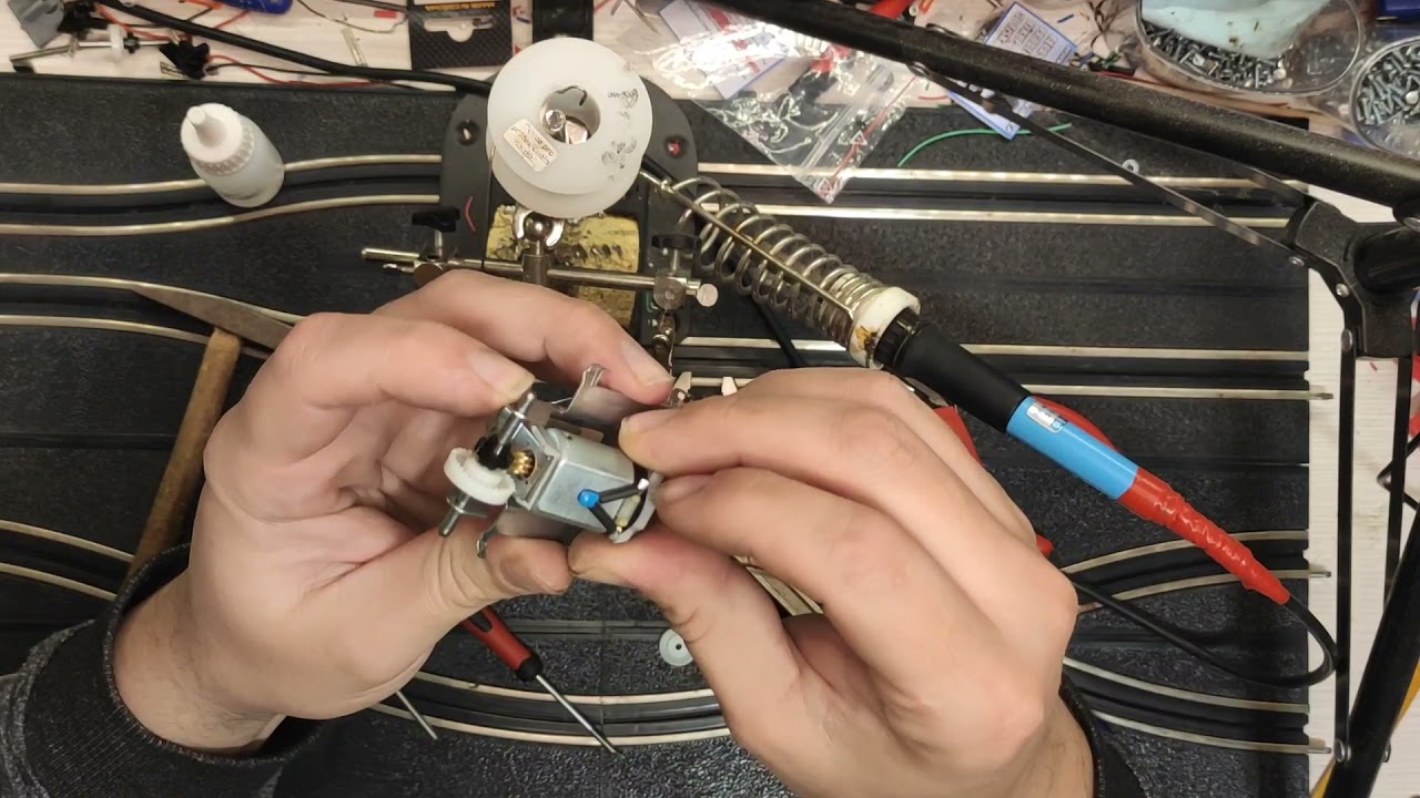 retro ites autodráha repase podvozku s novým motorem www.topautodrahy.cz