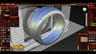Audi RS3 Tire Modeling in Autodesk Alias | MS3D