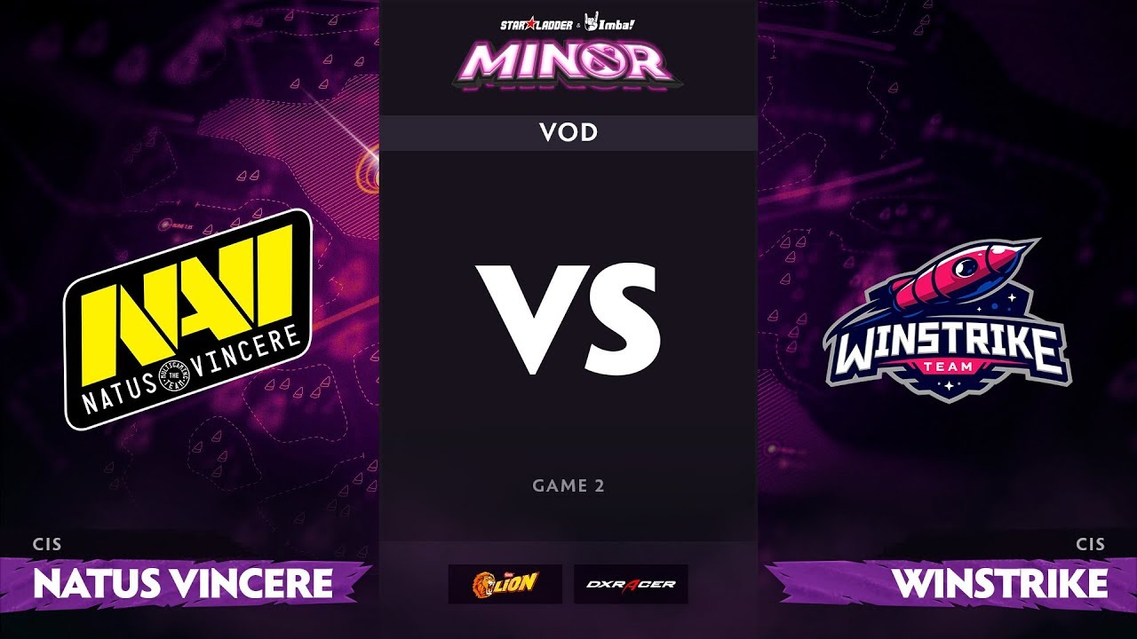 [RU] Natus Vincere vs Winstrike, Game 2, StarLadder ImbaTV Minor S2 CIS Qualifiers