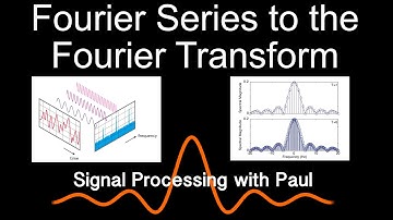 From the Fourier Series to the Fourier Transform.
