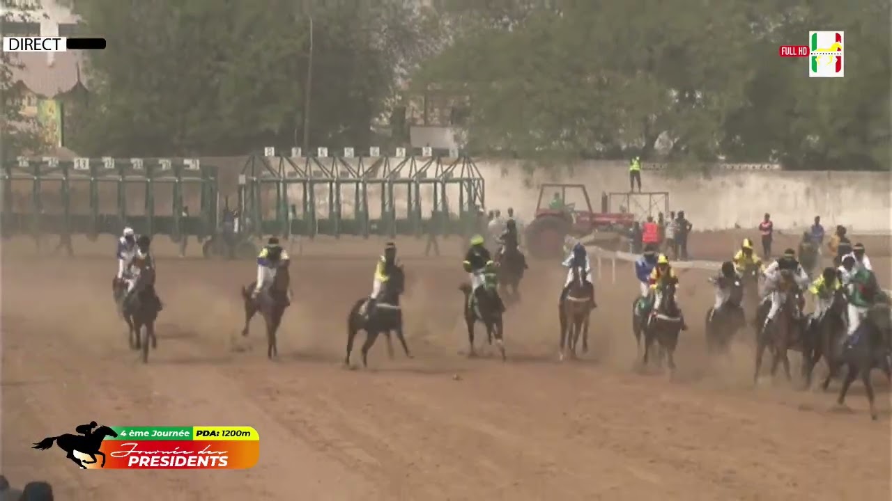 4 eme journée Catégorie Poulain de 2 ans Vainqueur Kerewan ecurie Lambafar 