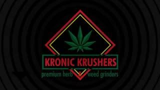 Kronic Krushers™ The Best Premium Herb Weed Grinder with Bonus V12 Twisty Glass Blunt