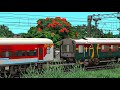 LHB RED COUPLING VISTADOME COACH | BUMPY RAILROAD | Train Simulator Train Game | RAILWAY RITAM