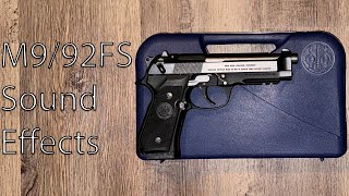 Weapon SFX/Weapon Sound Effects - Beretta M9/92FS Sound Effects for Video Game Development and Film