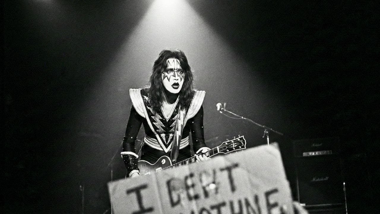 Ace Frehley FROZE After Seeing This Handwritten Sign Near the Stage