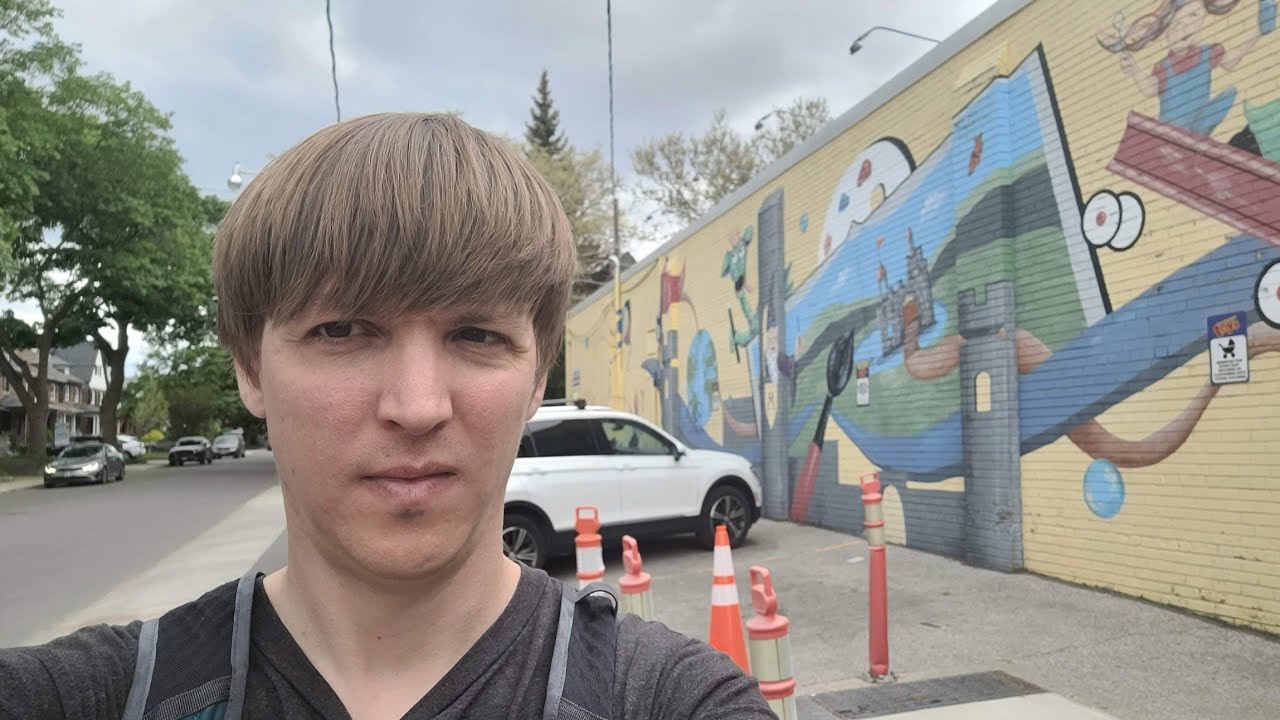 Walk to Lawrence Subway Station & Riding the Train to Eglinton