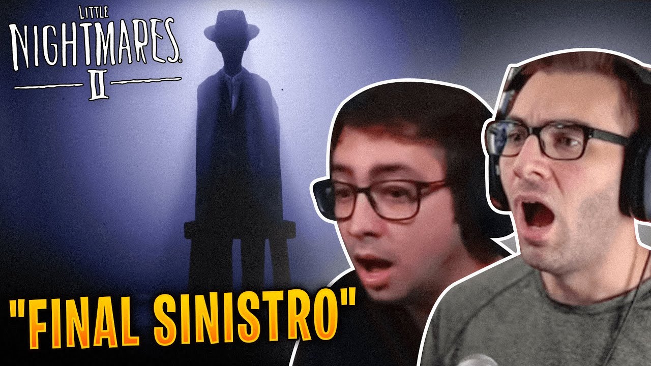 YOUTUBERS REAGINDO AO FINAL DE LITTLE NIGHTMARES 2