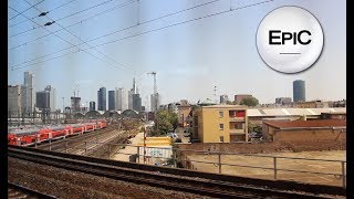 Aus Dem Zug Ankunft In Frankfurt - Deutschland Hd