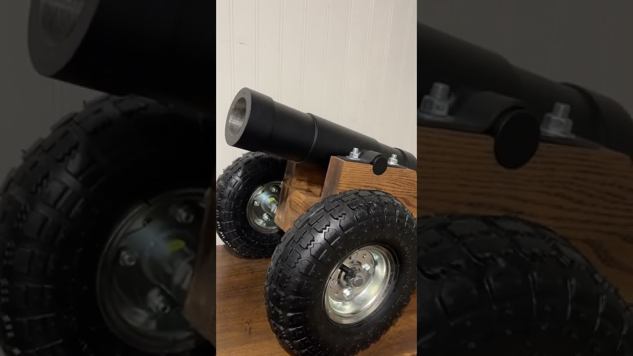 Пушка с черным порохом &mdash; калибр 2,25 дюйма