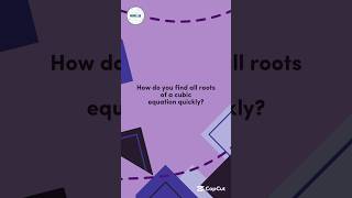 Find All Roots FAST ⚡📘 #mathshorts