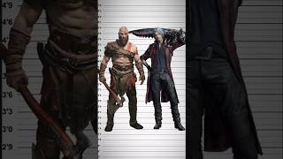 How Tall are Kratos and Dante