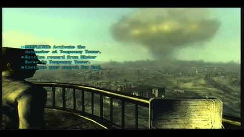 Blowing up Megaton: Fallout 3