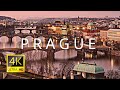 Prague, Czech Republic 🇨🇿 in 8K ULTRA HD 60 FPS. Collection of Drone & Aerial Footage