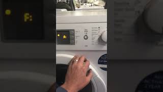 Bosch  Exxcel Flashing F21 Reset