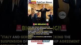 Germany and Italy Face Backlash Over EU–Israel ...